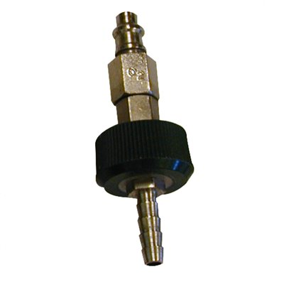 Accessory: Puritan Bennett-style 1/4" male fitting for evacuation hose