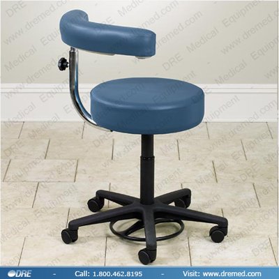Clinton Hands-Free Stool with Armrest