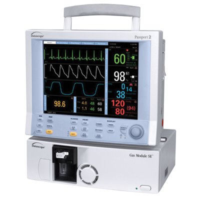 Datascope Passport 2 Patient Monitor with Gas Module SE