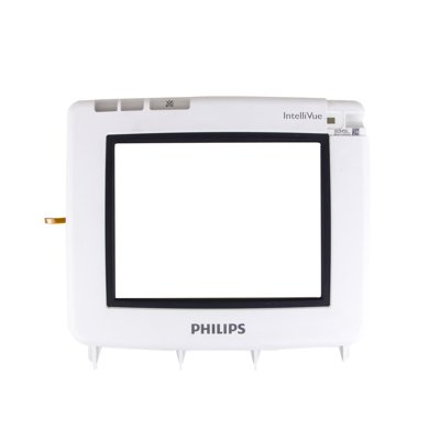 Philips IntelliVue MP5 Patient Monitor Touch Glass Panel 4 Wire & Bezel Assembly