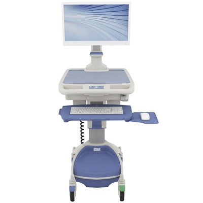 Penlon AccessPoint™ Single Monitor Workstation on Wheels