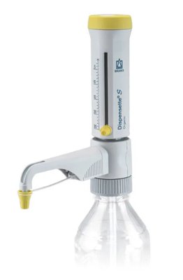 BRANDTECH Scientific, Inc. Dispensette® S-Organic Analog-Adjustable Bottle-Top Dispensers