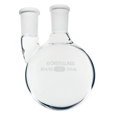 Heavy Wall Two-Neck Round Bottom Flasks