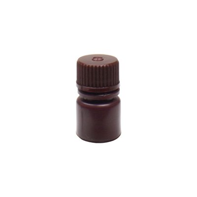 United Scientific Narrow Mouth Amber HDPE Reagent Bottles