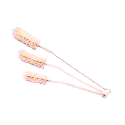 Natural Bristle Spring End Flask & Bottle Brushes