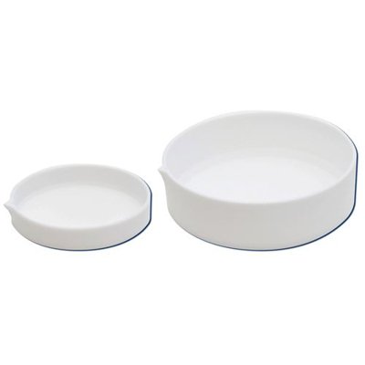 Tall and Low Form PTFE Evaporating Dish, 25 - 400mL