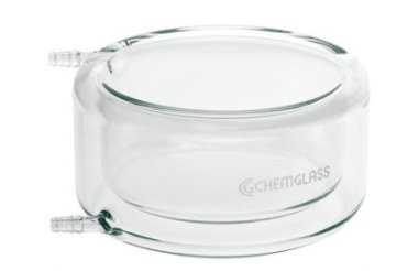 Jacketed Low-Form Beakers/Baths with Flat Bottoms