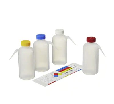 Nalgene® LDPE Unitary Color-Coded™ Wash Bottles