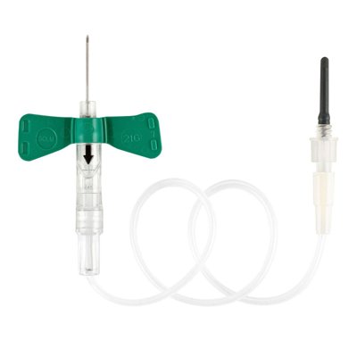 Sol-Guard™ Safety Pull-Button Blood Collection Set