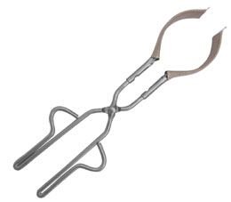 Stainless Steel Fiberglass Coated Beaker Safety Tongs