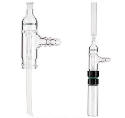 Chemglass Life Sciences Threaded Vacuum Adapter