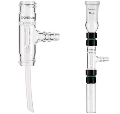 Chemglass Life Sciences Threaded Vacuum Adapter