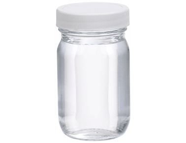 DWK Life Sciences WHEATON® Standard Wide Mouth Bottle, Clear Glass