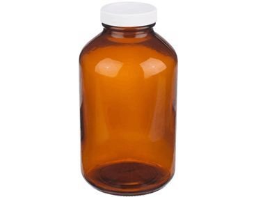 DWK Life Sciences WHEATON® Wide Mouth Packer, Amber Glass