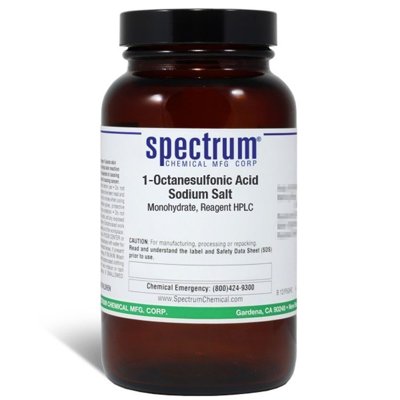 1-Octanesulfonic Acid Sodium Salt, Monohydrate, Reagent HPLC