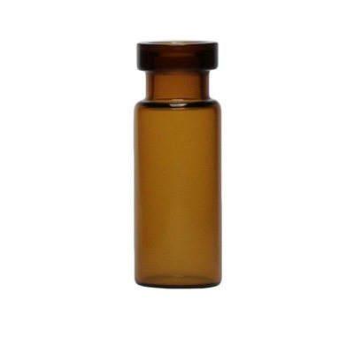 JG Finneran Associates 2 mL Wide Opening Crimp-Top Vials, 11mm Crimp Finish