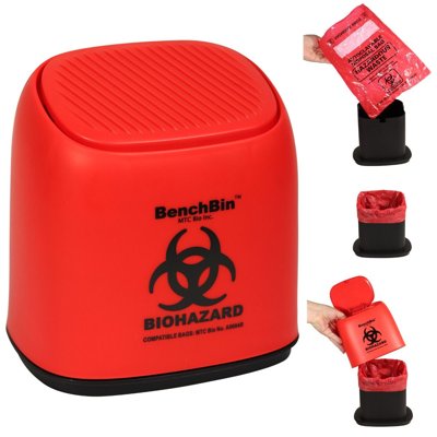 MTC Bio BenchBin™ Benchtop Biohazard Bins