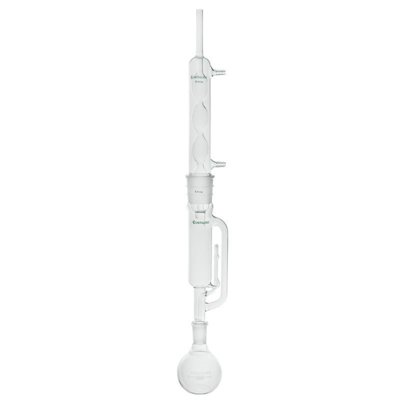 Soxhlet Extraction Apparatus, Complete, Flat Bottom Flask