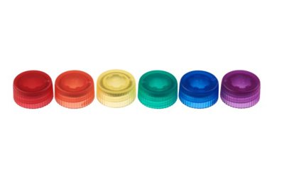 CELLTREAT Screw Top Micro Tube Translucent Caps
