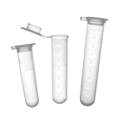 Sterile Graduated Polypropylene Round Bottom Centrifuge Tubes