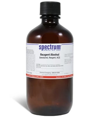 Spectrum Chemical Reagent Alcohol, Denatured, Reagent, ACS