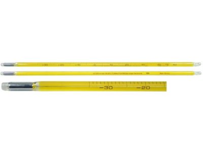 Safety-Coated Mercury Laboratory Thermometers