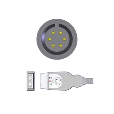 BCI Neonatal ECG Cable, 3-Lead AHA Safety Din