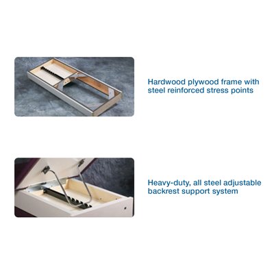 Clinton Clinton Cabinet Style Laminate Treatment Table - 9105