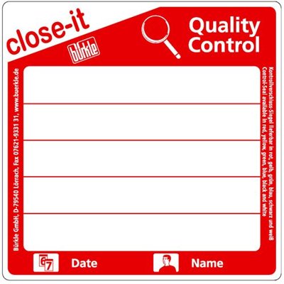 Dynalon Products Close-it Sealing Labels 