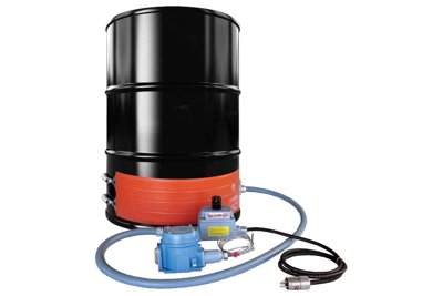 DHCX Series Hazardous-Area Rated Silicone Rubber Drum Heaters with Temperature Controller