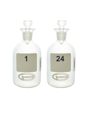 United Scientific Numbered BOD Bottles