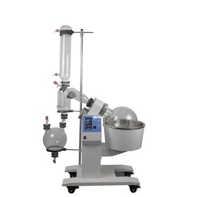 SCI20L-Pro 20L Rotary Evaporator, Vertical Coiled Condenser, Motorized Lift