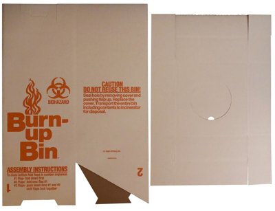 Dynalon Products Burn-Up Bin