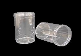 Globe Scientific Polystyrene Wide Mouth Jars, 7.5mL-1200mL