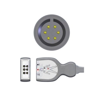 SpaceLabs ECG Cable, 3-Lead AHA