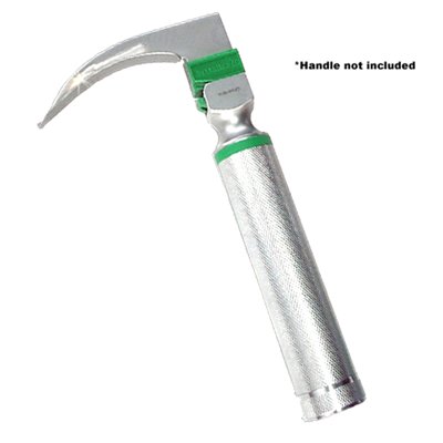 SunMed Sun-Med Greenline/D Miller Disposable Fiber Optic Laryngoscope Blades - Boxes of 20
