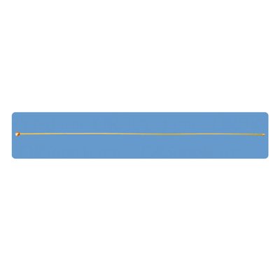 SunMed 16.5" Hollow Copper Tube with Suction Port, Box of 3