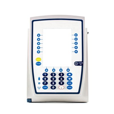 Alaris 8015 Point of Care Unit Front Case Cover Assembly & Keypad for Units with 4.7" LCD Screens